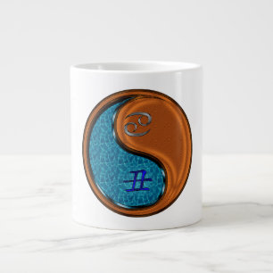 Cancer & Wood Ox Large Coffee Mug
