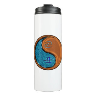 Cancer & Wood Ox Thermal Tumbler