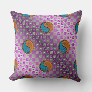 Cancer & Wood Rooster Cushion