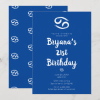 CANCER Zodiac Astrology June July Birthday Party