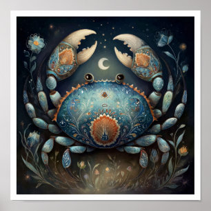 Cancer Zodiac Birth Sign Astrology Celestial