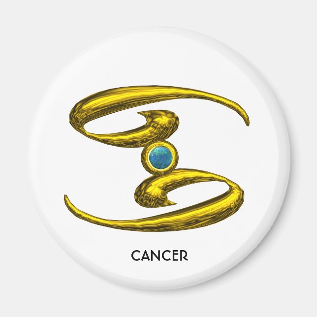 CANCER ZODIAC BIRTHDAY JEWEL MAGNET (Front)