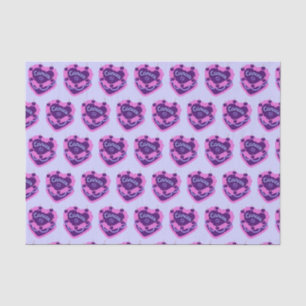 Cancer Zodiac Coquette Heart Birthday Cake Tissue Paper