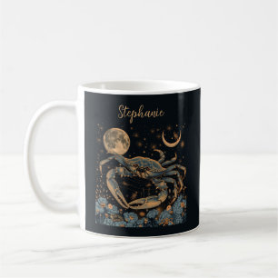 Cancer Zodiac Crab Horoscope Sign Coffee Mug