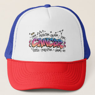 Cancer Zodiac Graffiti  Trucker Hat