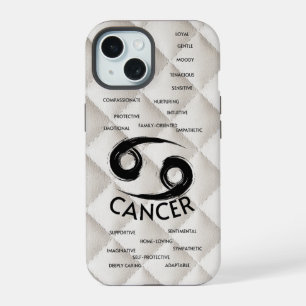 Cancer Zodiac Horoscope Traits Girls iPhone 15 Case