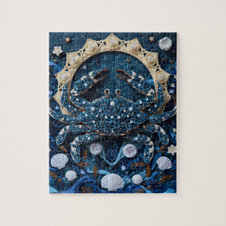 Cancer Zodiac Paper Quilling Jigsaw Puzzle