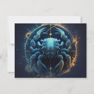 Cancer Zodiac Postcards