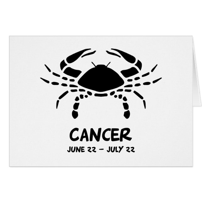 Cancer zodiac sign (Front Horizontal)