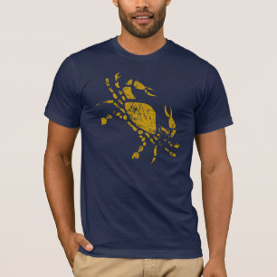 Cancer Zodiac Sign Grunge June 21 - July 22 T-Shirt