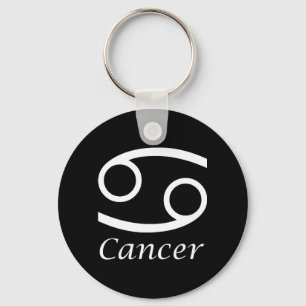 ‘Cancer’ Zodiac Sign Key Ring
