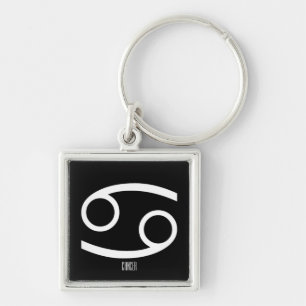 CANCER Zodiac Sign Keychain