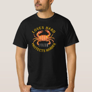 Cancer Zodiac Sign Love Hard  T-Shirt