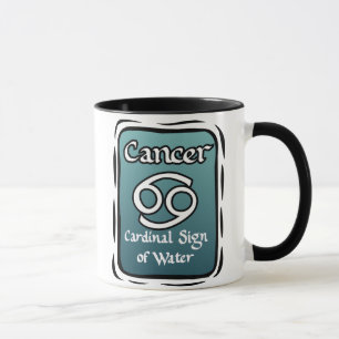 Cancer zodiac sign mug