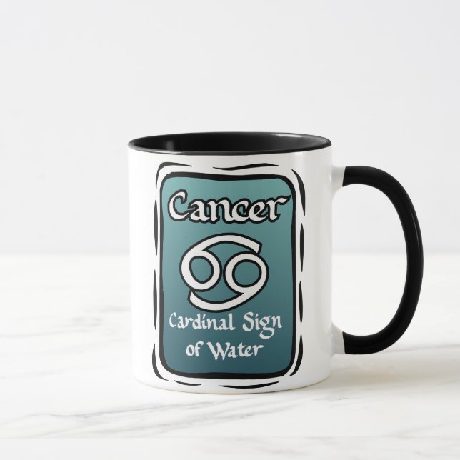 Cancer zodiac sign mug (Right)