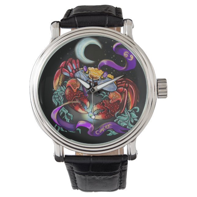 Cancer zodiac sign watch (Front)