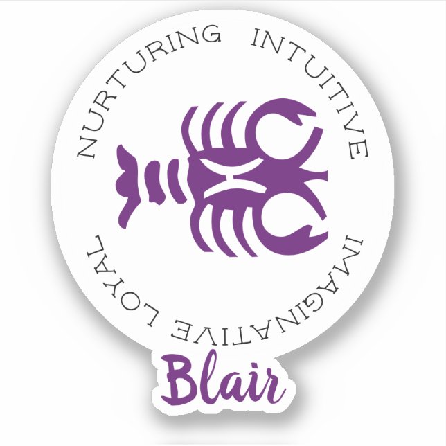 Cancer Zodiac Star Sign Traits (Front)