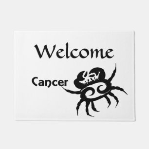 Cancer Zodiac Symbol and Sign Personal Doormat
