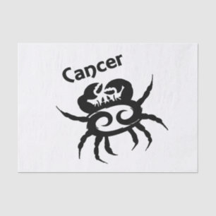 Cancer Zodiac Symbol and Sign Tissue Paper