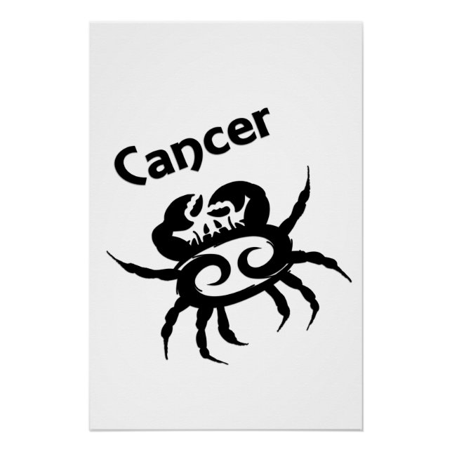 Cancer Zodiac Symbol & Sign (Front)