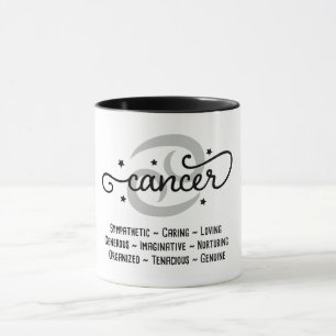 Cancer Zodiac Traits Mug