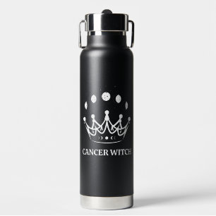 Cancer Zodiac Witch Customise Astrology BFF Trendy Water Bottle