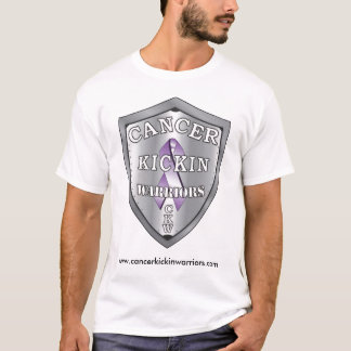 cancerkickinwarriors-logo-LARGE, www.cancerkick... T-Shirt