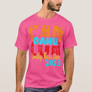Cancun 2023 Oahu Summer Family Couple Matching Hol T-Shirt