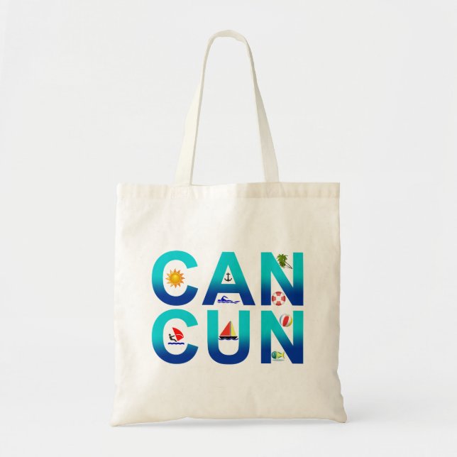 Cancun 2 tote bag (Front)
