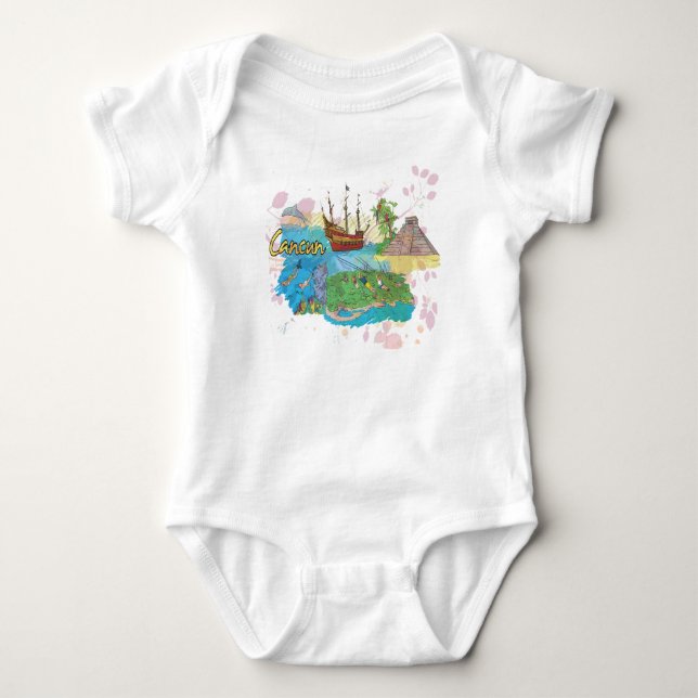 Cancun Baby Bodysuit (Front)