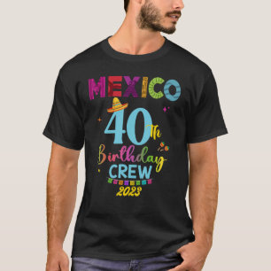 Cancun Birthday Girl 30th 50th Party Mexico Matchi T-Shirt