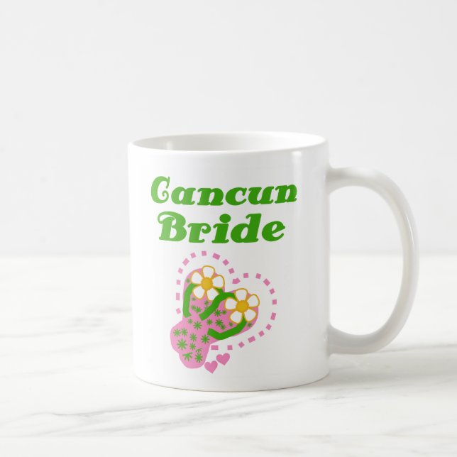 Cancun Bride Coffee Mug (Right)
