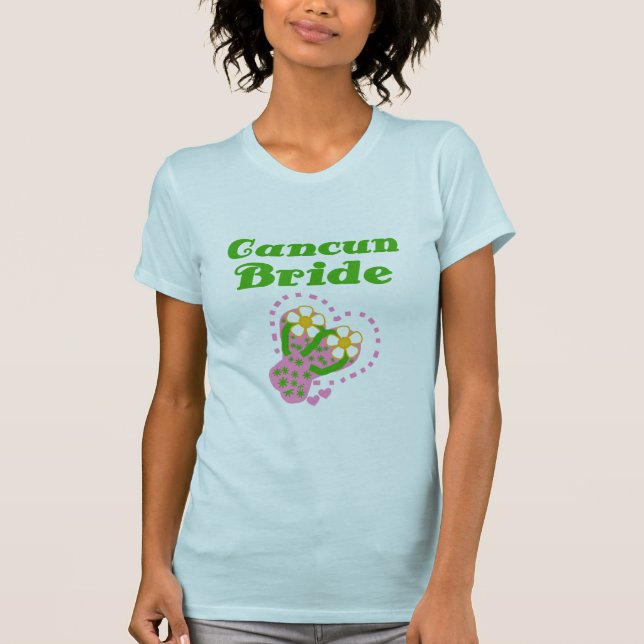Cancun Bride T-Shirt (Front)