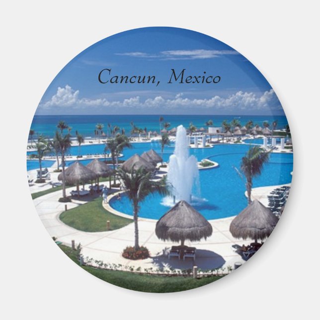 Cancun, Cancun, Mexico Magnet (Front)