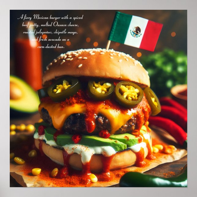 Cancun Chipotle Crave Poster (Front)