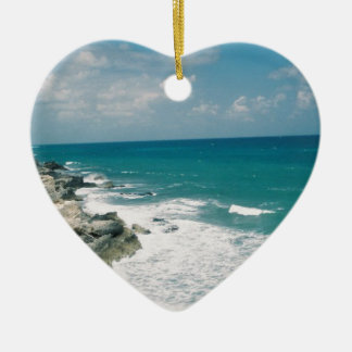 Cancun Coast Ceramic Tree Decoration