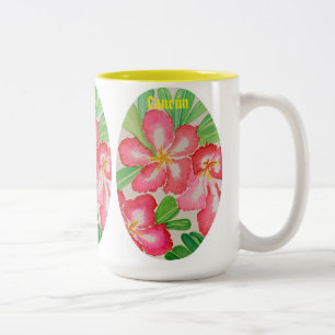 Cancún Desert Rose Two-Tone Coffee Mug