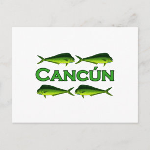 Cancun Dorado Postcard