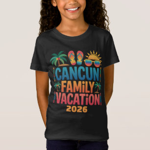 Cancun Family Vacation Mexico Beach Trip T-Shirt
