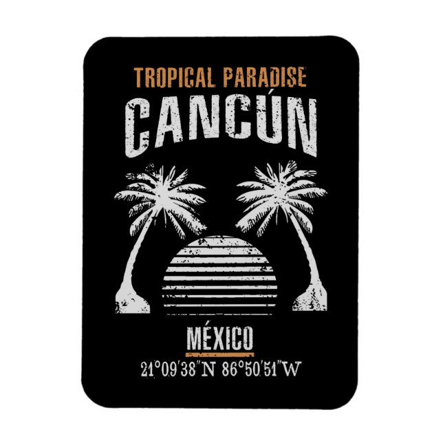 Cancún Magnet (Vertical)