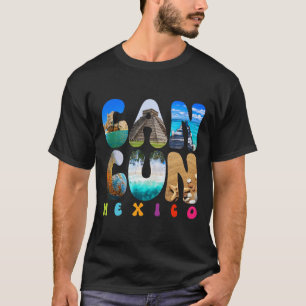 Cancun Mexico 2025 Vacation Beach Matching Family  T-Shirt