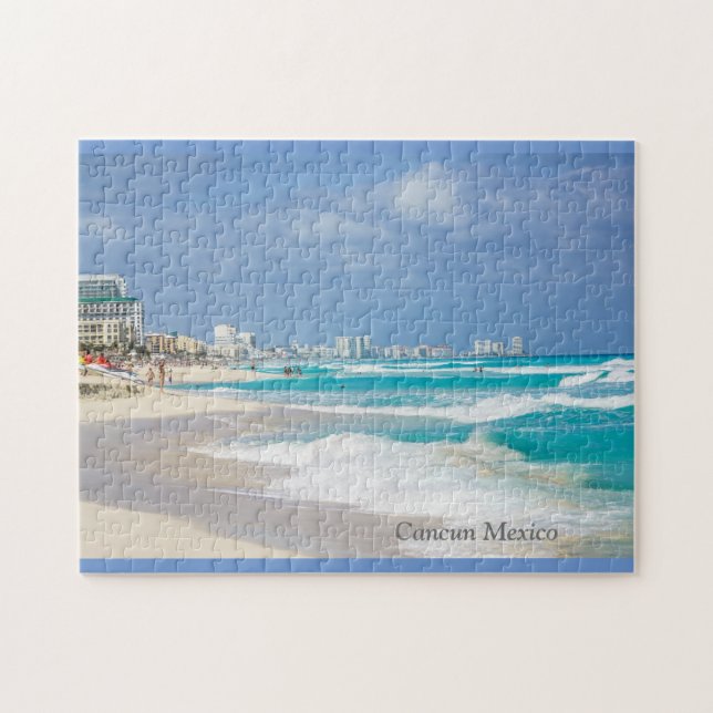 Cancun Mexico Beach  Jigsaw Puzzle (Horizontal)