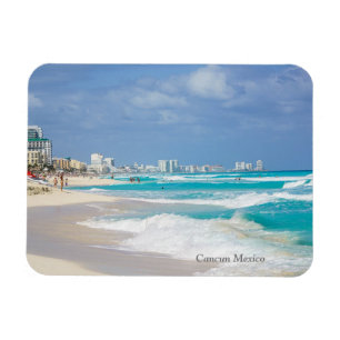 Cancun Mexico Beach Magnet