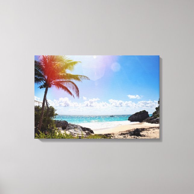 Cancun Mexico Canvas Print (Front)