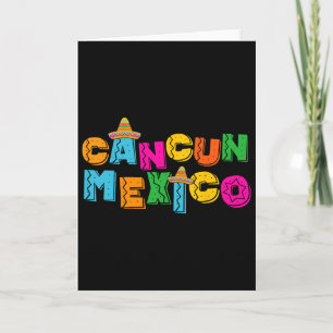 Cancun Mexico Card