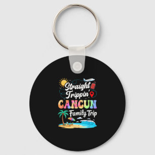 Cancun Mexico Family Vacation 2025 Straight Trippi Key Ring
