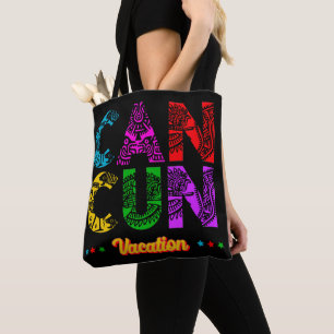 Cancun Mexico Group Vacation Adventure Tote Bag