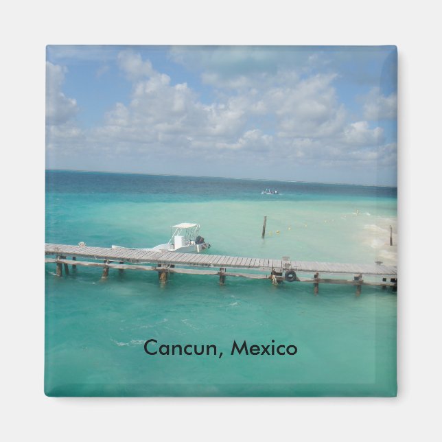Cancun, Mexico Isla Mujeres Magnet (Front)