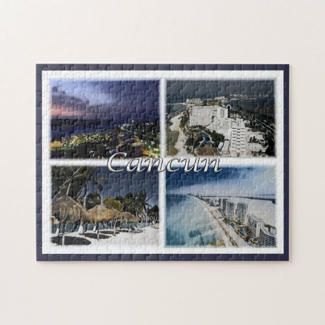 Cancun - Mexico - Mosaic - Jigsaw Puzzle (Horizontal)