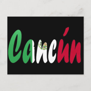 Cancun, Mexico Postcard